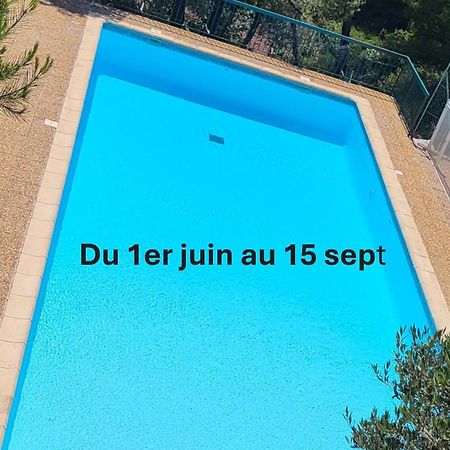 Appartement En Residence Avec Piscine Bandol Kültér fotó